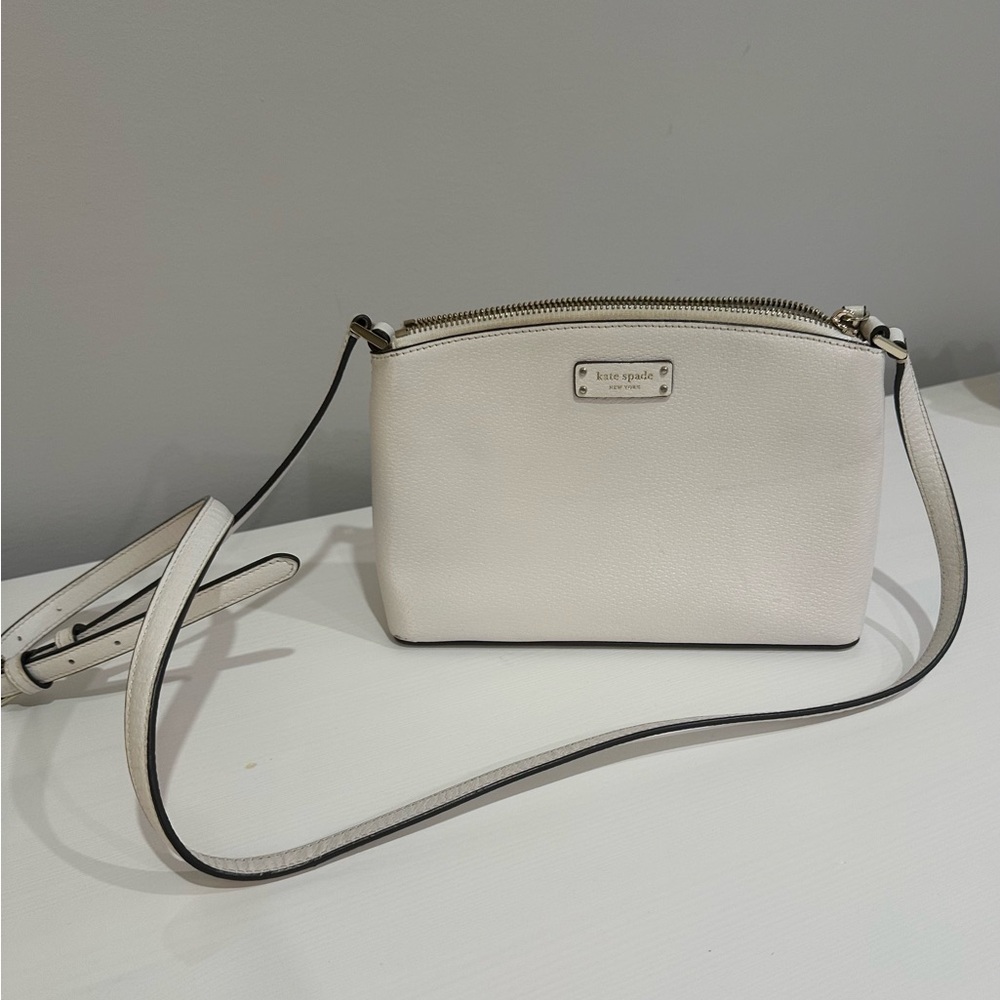 Kate Spade New York Jeanne Crossbody Shoulder Bag, White (WKRU6041)